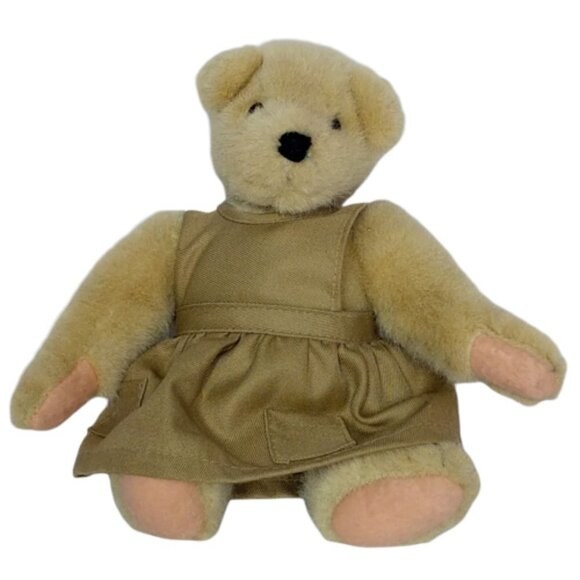 Vintage 1988 Muffy Vanderbear Safari Collection Bear Plush Stuffed Animal 7.75" - Picture 1 of 3
